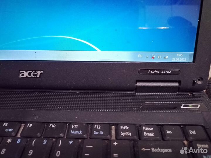 Ноутбук acer aspire 5570Z