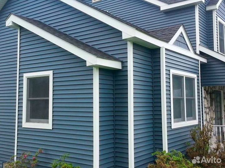 Обшивка домов сайдингом