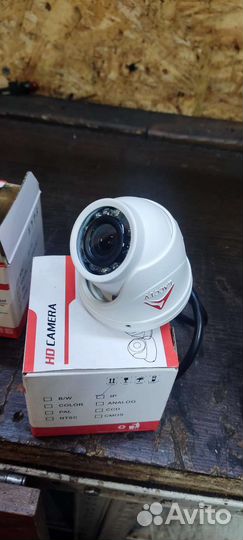 Камера видеонаблюдения купольная уличная