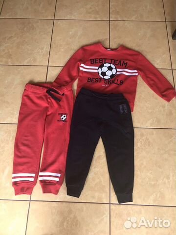 Спортивный костюм, цена за три вещи