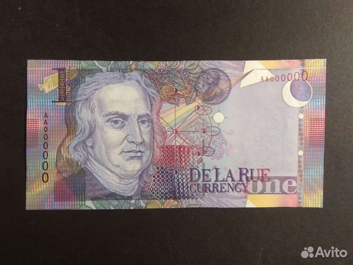 Ньютон. аа. UNC. 1999 De LA Rue