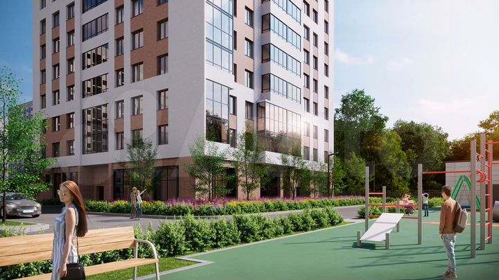 2-к. квартира, 52 м², 5/25 эт.