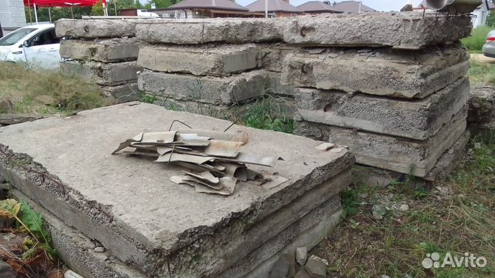 Отдам бесплатно керамзитобетонные плиты