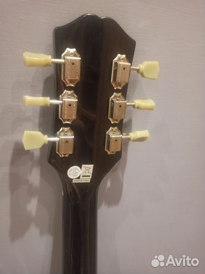 Акустическая гитара Epiphone pro-1 ebony