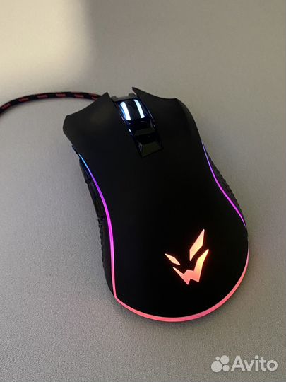 Игровая мышь ardor gaming fury + коврик белый XL