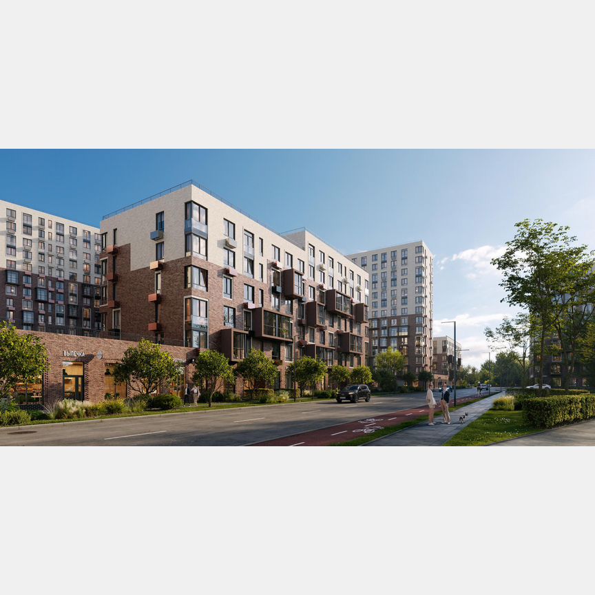 1-к. квартира, 42,1 м², 2/14 эт.