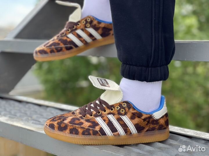 Adidas Samba Wales Bonner Pony Leo Brown