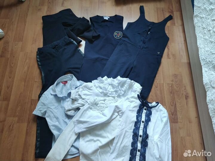 Форма школьная для девочки 122-128 (синяя)