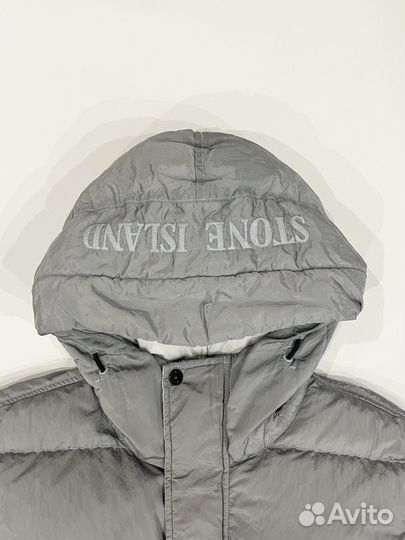 Пуховик Stone Island Nylon Metal-TC Grey