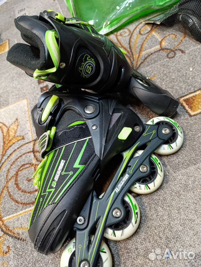 Ролики детские раздвижные 35-38 размер