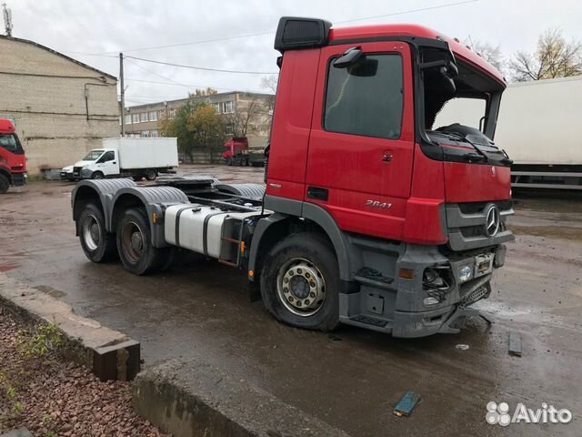 Разбираю Mercedes Actros MP3 6х4