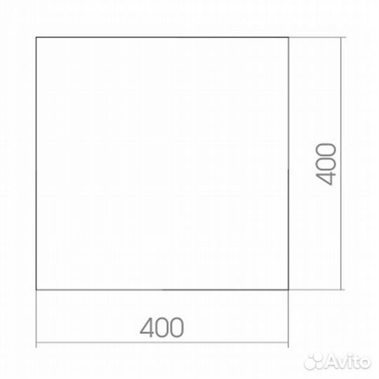Зеркало Mixline Квадрат 400*400 мм