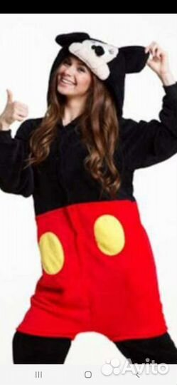 Пижама Микки Маус кигуруми