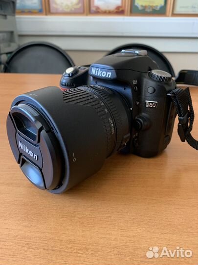 Зеркальный фотоаппарат nikon d80
