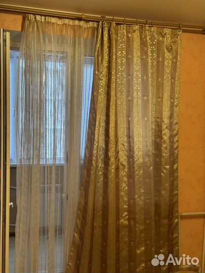 Шторы с багеткой