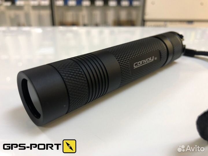 Уф-фонарь Convoy 365nm с мощным уф-диодом 3W LG