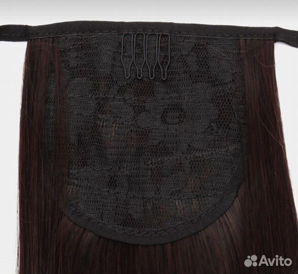 Накладной хвост шиньон на лентах