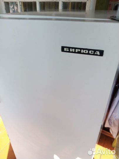 Холодильник бу маленький Бирюса h 110