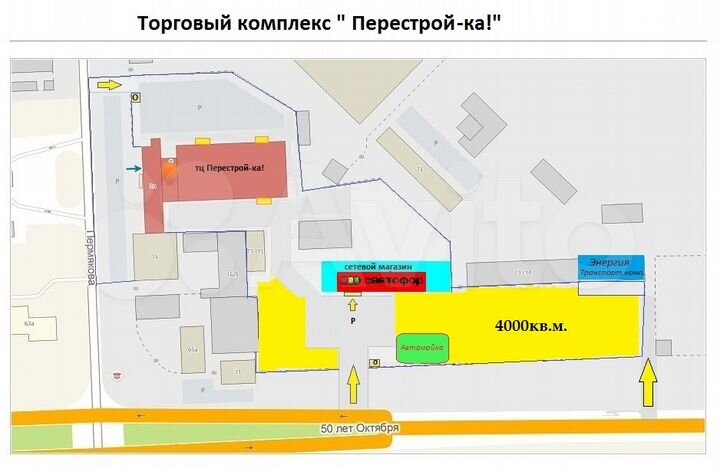 ТЦ Перестрой-ка, торговое помещение, 31.5 м²