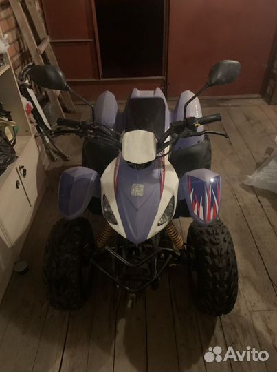 Детский бензиновый квадроцикл Simbel Dolphin 50