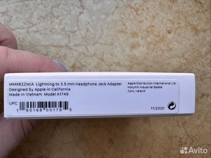 Переходник для Apple Lightning to 3.5mm