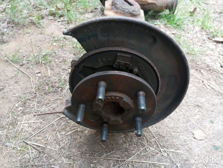 Задний мост 4.55 для ssangyong kyron