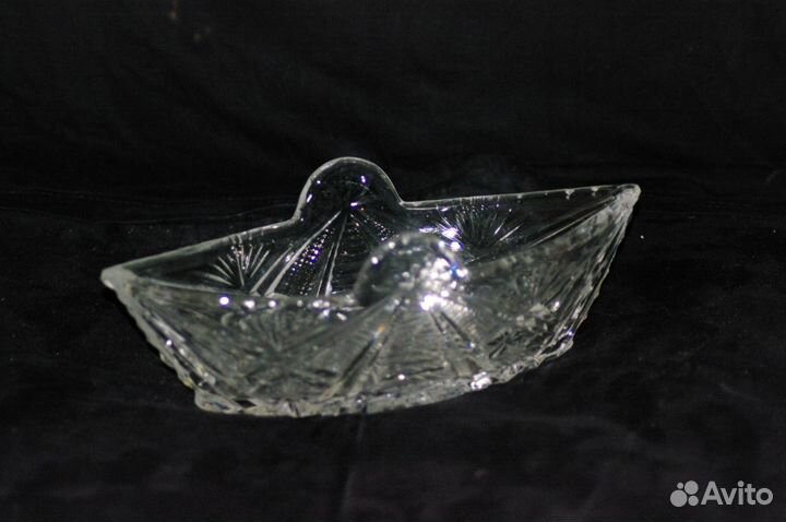 Красивая хрустальная посуда