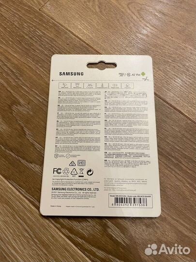 Карта памяти micro sd samsung EVO plus 512гб