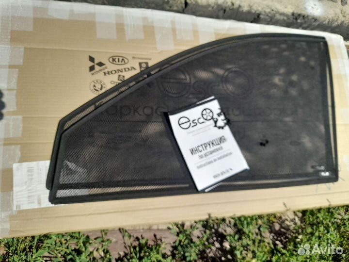 Каркасные шторки Митсубиси l200