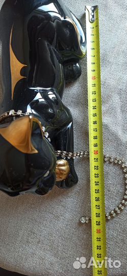 Статуэтка Кошка черная, Ahura, Италия