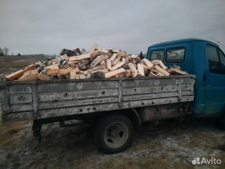 Дрова березовые колотые с доставкой