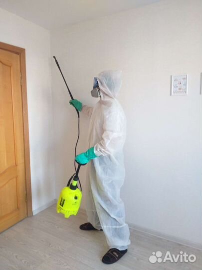 Уничтожение насекомых.Клещи.Клопы,Тараканы,Комары