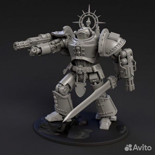 Warhammer 40000 миниатюры Dreadknight DaemonSlayer