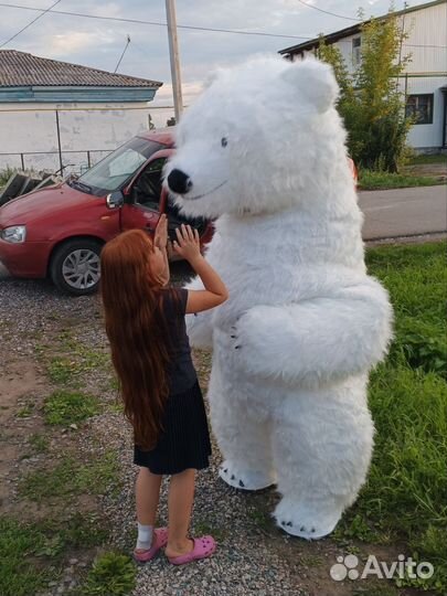 Поздравление от мишки и зайки