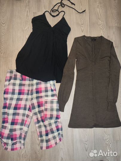 Большой пакет одежды для девочки/ девушки