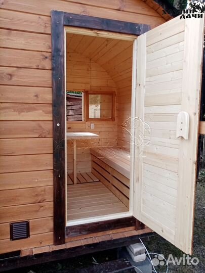 Баня бочка под ключ от производителя