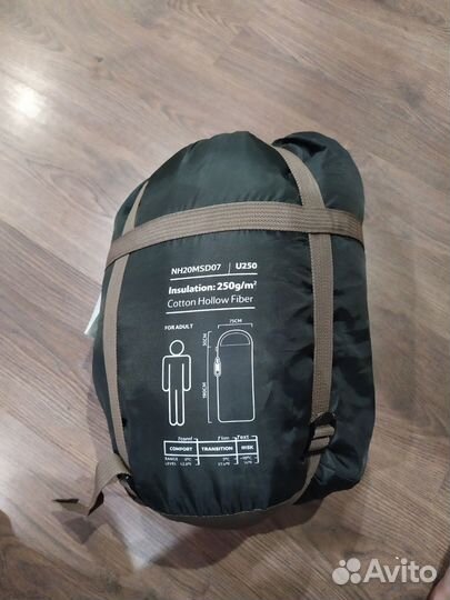 Новый спальный мешок, комфорт +6