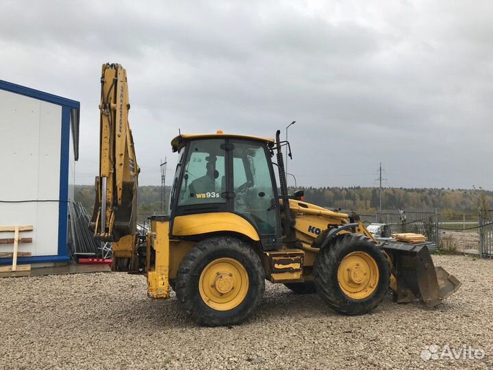 Услуги экскаватор погрузчик Komatsu WB93S-5 аренда