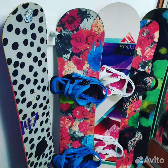 Комплекты сноубордов, горных лыж