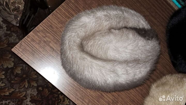 Шапка норковая женская