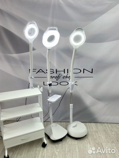 Светодиодные лампы лупы на ножке