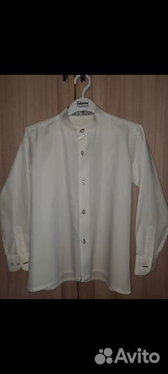 Рубашка для мальчика 122 128