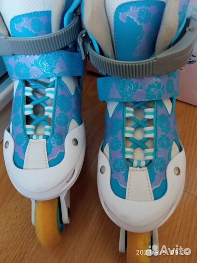Ролики детские размер 31-34 фирмы Alpha Caprice