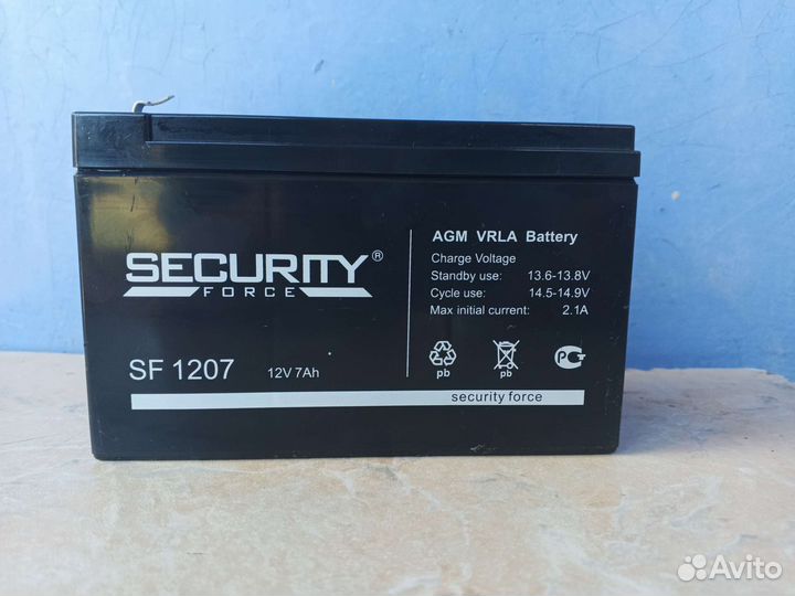 Аккумулятор 12v