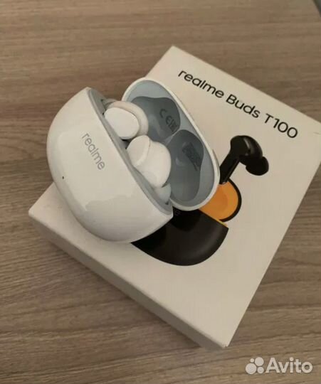 Новые Realme Buds T100 white