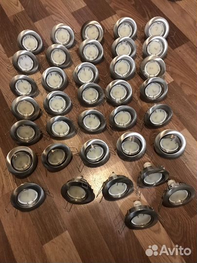 Точечные светильники встраиваемый поворотный