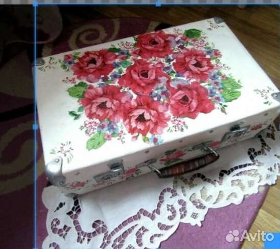 Чемоданчик винтажный Розалия