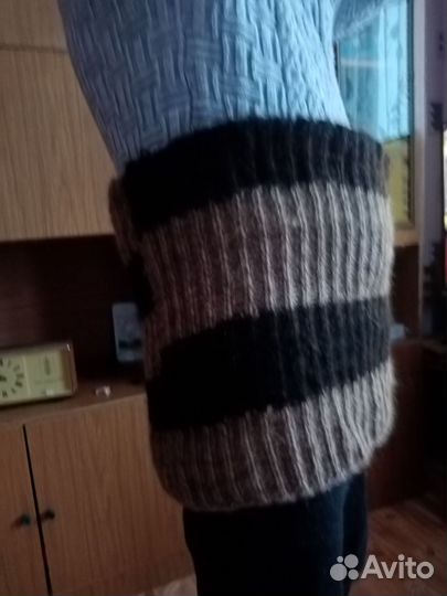 Свитер, пояс, из собачьей шерсти