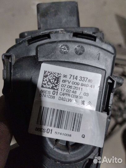 Педаль газа peugeot 308