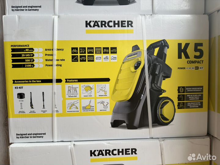 Мойка высокого давления karcher к 5 compact